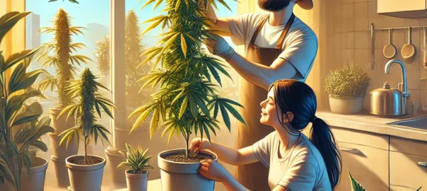 Unillustrazione-sobria-e-accogliente-che-rappresenta-indirettamente-la-coltivazione-domestica-di-piante-verdi-in-un-ambiente-casalingo-senza-esplici.